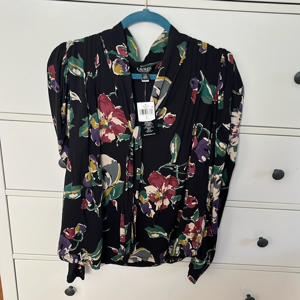 Ralph Laurent blouse. 🆕With Tag